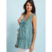 Schwangerschaftsbluse aus Stretch von COLLINE