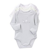 Happy Price* 3er-Pack lang&auml;rmelige Bodys von VERTBAUDET
