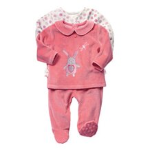 2er-Pack Pyjamas von VERTBAUDET