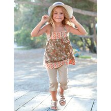 Set aus Kleid und 3/4-Hose von VERTBAUDET