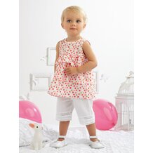 Set aus Tunika, 3/4-Hose und Kopftuch von VERTBAUDET