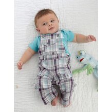 Set aus Latzhose und T-Shirt von VERTBAUDET