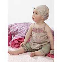 Set aus Top, Hose und Kopftuch von VERTBAUDET