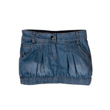 Jeansrock mit Ballonform von VERTBAUDET