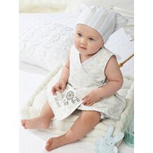 Set aus Kleid, Spielhose und Kopftuch von VERTBAUDET