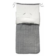 Gestrickter Buggy-Fu&szlig;sack, schick und warm von VERTBAUDET
