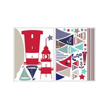 44er-Set Sticker von VERTBAUDET