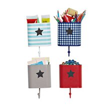 4er-Set Wandbeh&auml;lter von VERTBAUDET