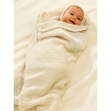 Baby-Strickwolldecke aus reiner Bio-Schurwolle von HESSNATUR