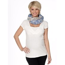 Kurzarm-Stillshirt aus reiner Bio-Baumwolle von HESSNATUR
