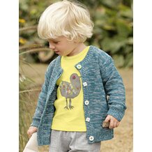 Cardigan aus reiner Bio-Baumwolle von HESSNATUR
