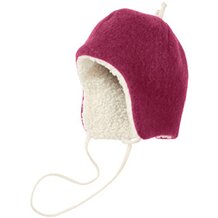 Wollfleece-M&uuml;tze aus reiner Bio-Merinowlle von HESSNATUR