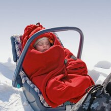 Fleece-Einschlagdecke von HOPPEDIZ®