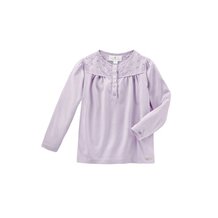 Jerseyshirt mit Spitzenpasse Girl von BELLYBUTTON