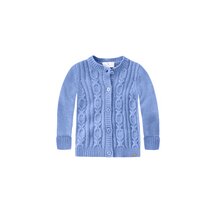 Strickjacke mit Zopfmuster von BELLYBUTTON