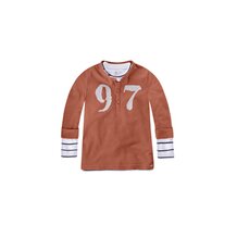 Doppellagenshirt mit Knopfleiste von BELLYBUTTON