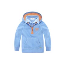 Kapuzensweatshirt mit Hemdkragen von BELLYBUTTON