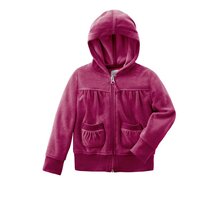 Frotteejacke mit Kapuze Girl von BELLYBUTTON