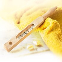 Holz-Badethermometer 