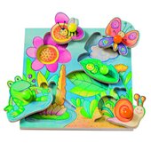 Le puzzle en bois "Pepito et ses amis" de SELECTA