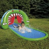 La rampe de glissade aquatique "crocodile" de FRIEDOLA