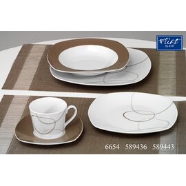 Geschirr-Set Alina marron von Flirt by Ritzenhoff & Breker