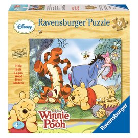 Holzpuzzle 30 Teile, Fr&uuml;hlingsspa&szlig; mit Winnie von RAVENSBURGER