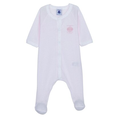 Strampler 1/1 Arm von Petit Bateau
