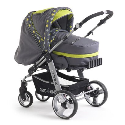Kombikinderwagen "LUNA" Lemontree grau-lime von CHiC 4 BABY