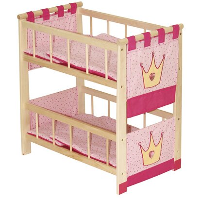 Puppenetagenbett "Kr&ouml;nchen" von ROBA