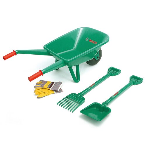 BOSCH Gartenset und Schubkarre