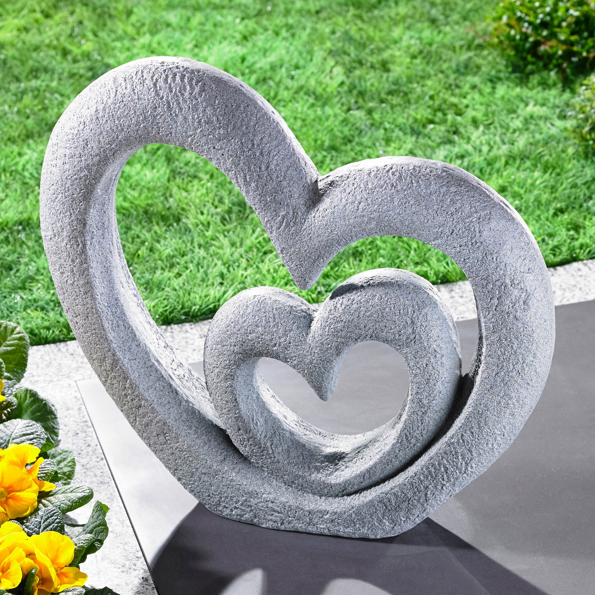 Skulptur Herzen