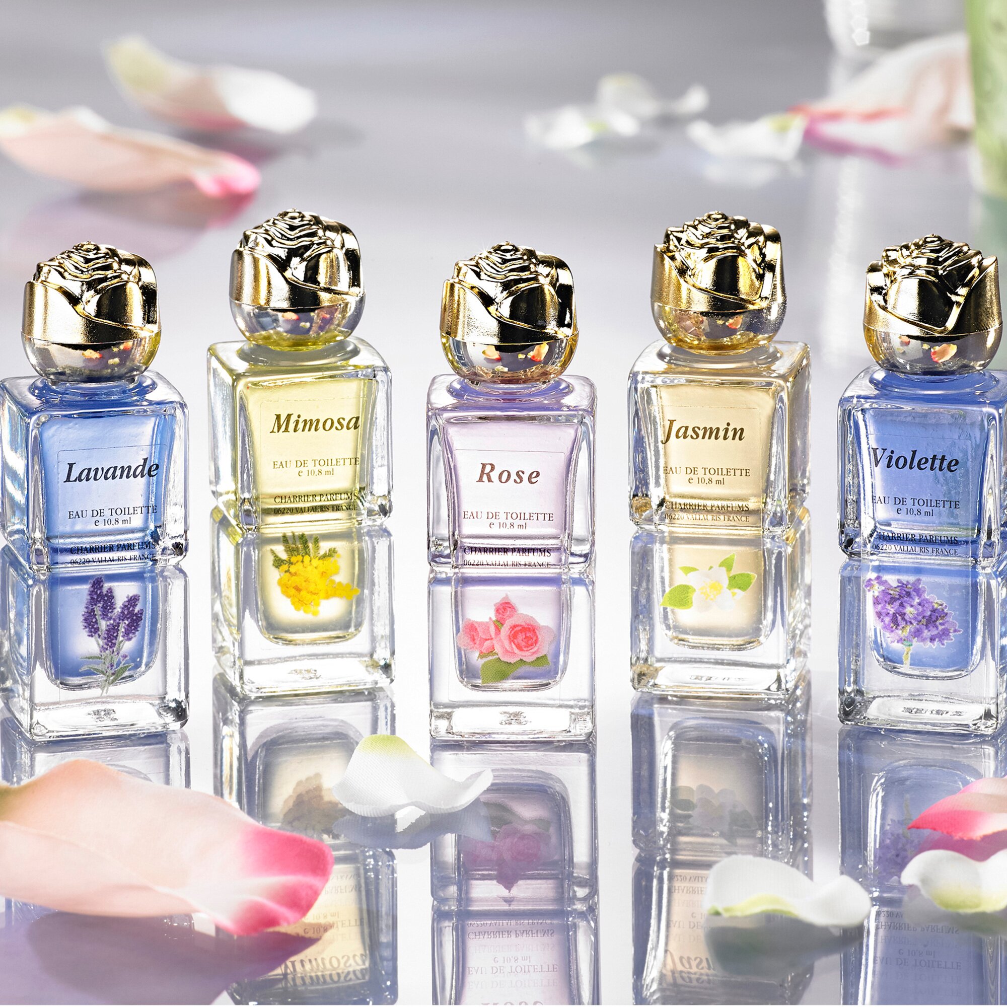 Lot de parfums « Provence », 5 pièces