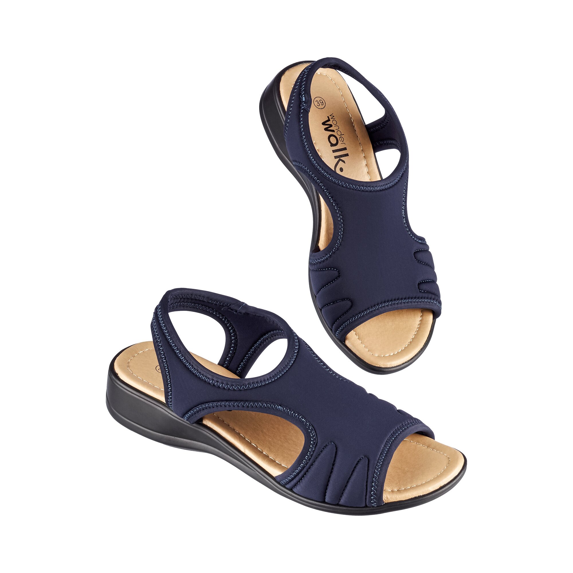 Sandales confort souples