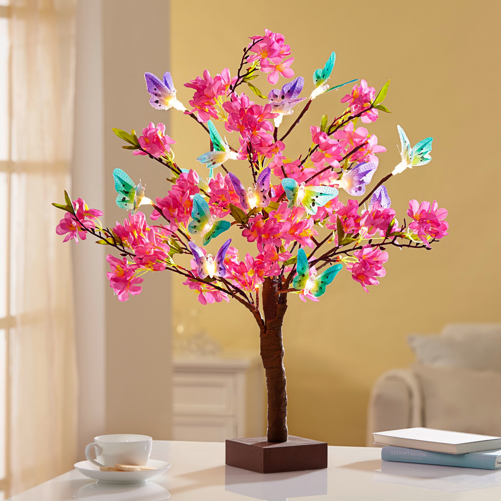 Image of Maxi-LED-Baum "Blütentraum"