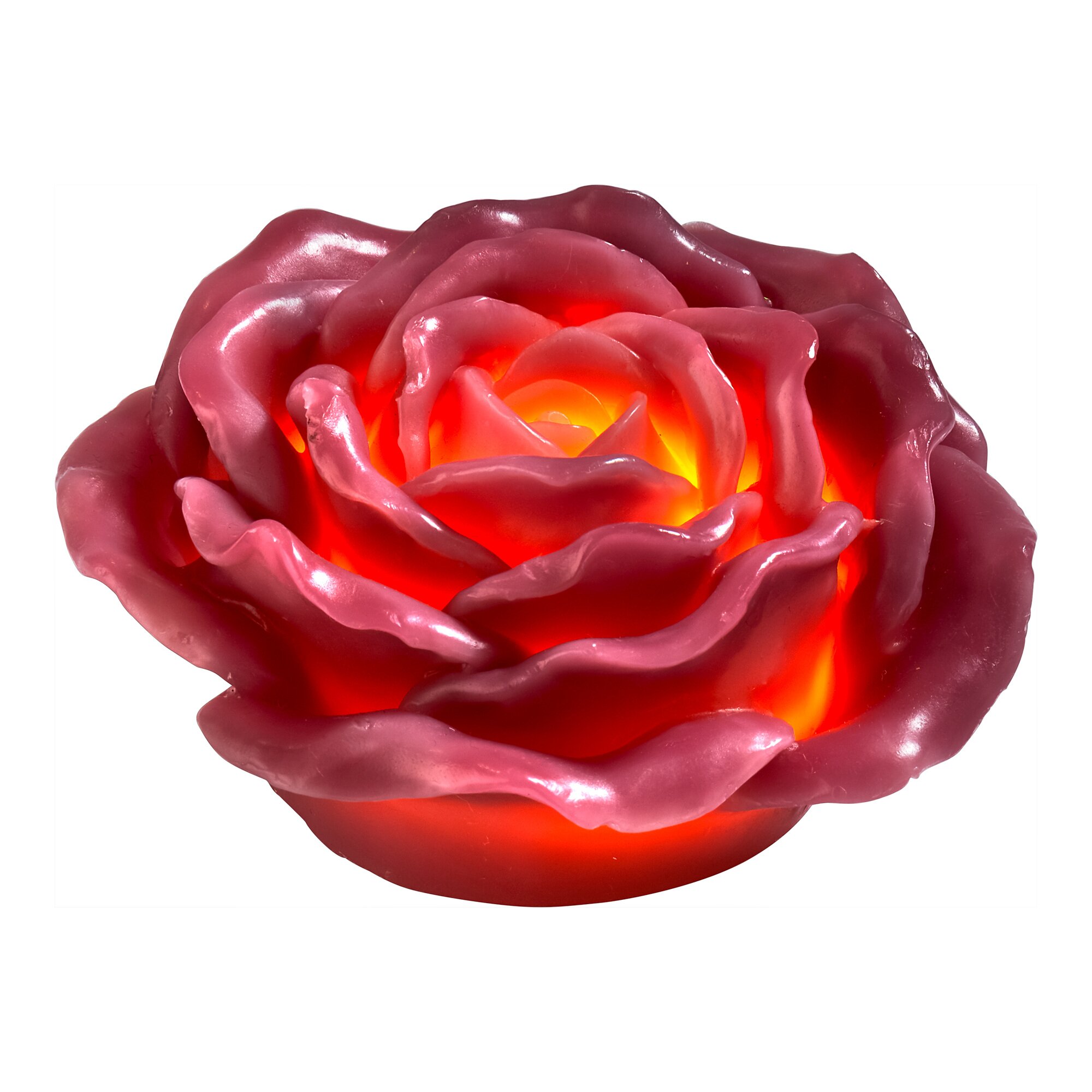 Bougie à LED « Rose »