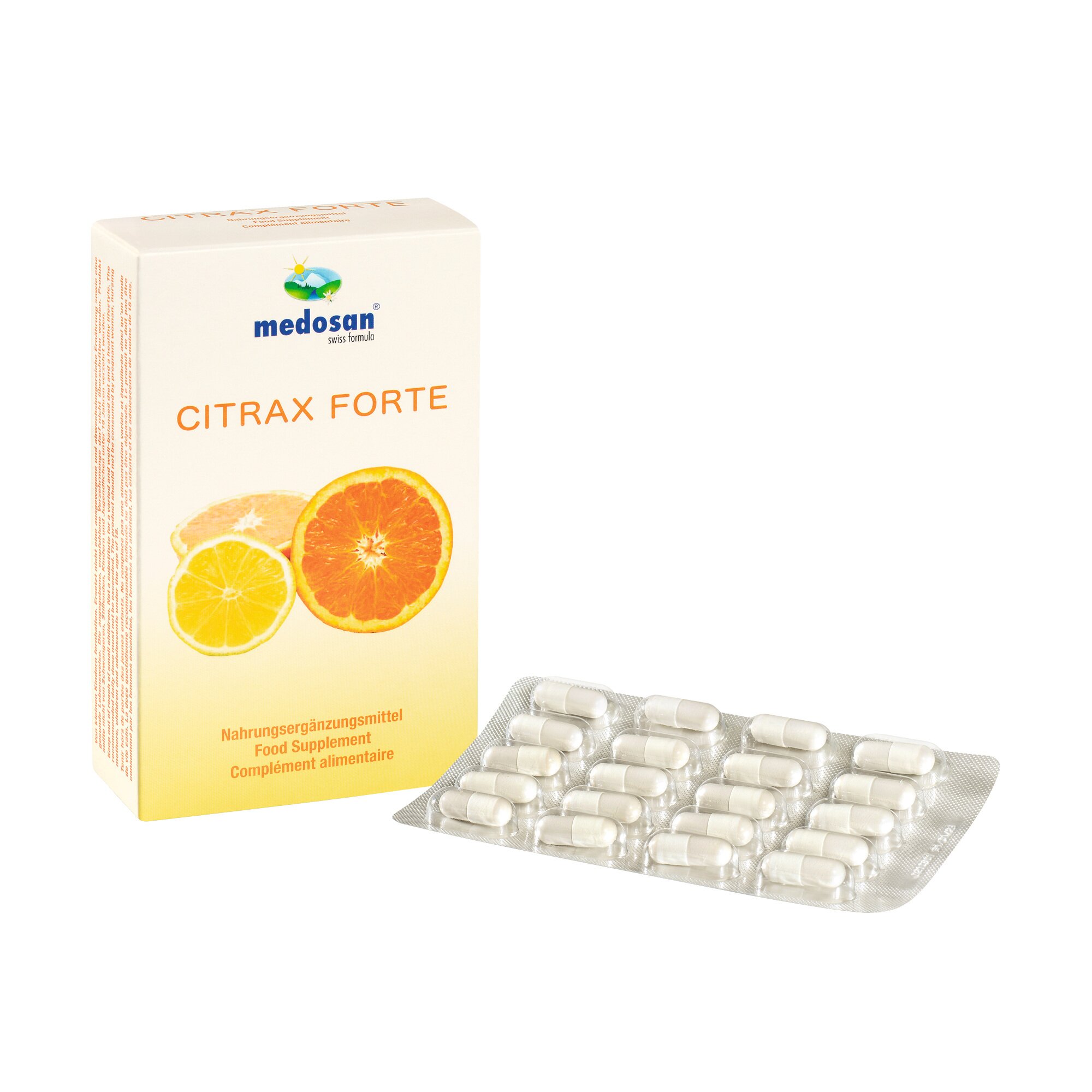 MEDOSAN Citrax Forte Nahrungsergänzung, 60 Stück