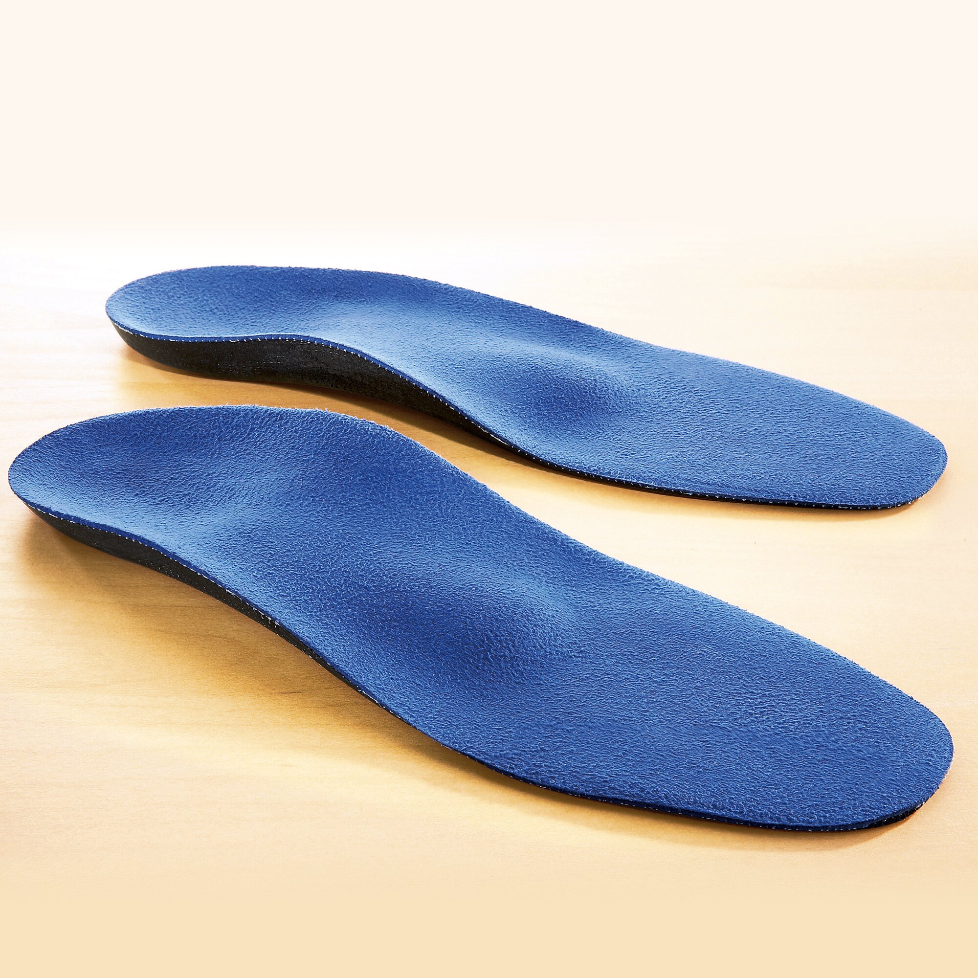 Weichpolster-Schuheinlage, Größe: 37, blau