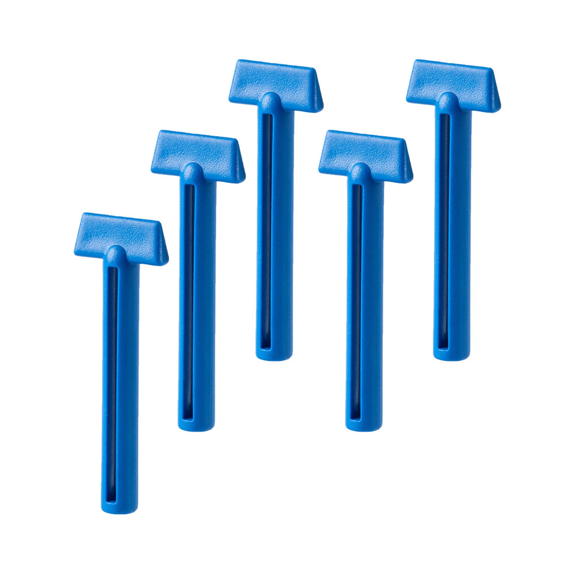 genialo® Tubenaufroller-Set, 5 Stück, blau