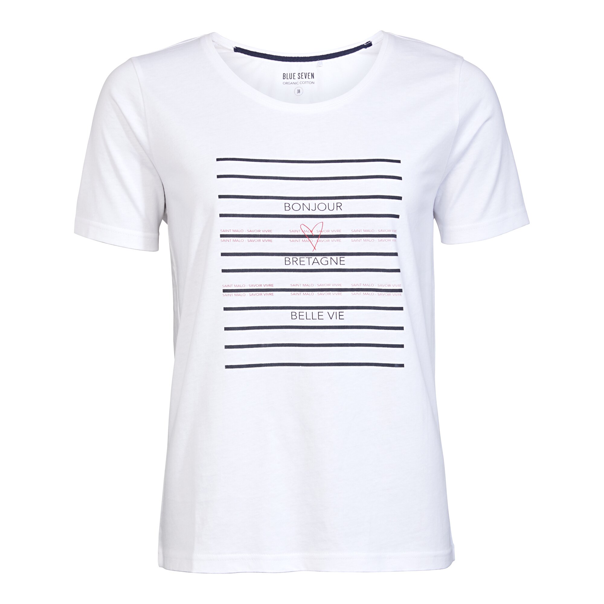 Image of Damen-T-Shirt "Saint Malo", Größe: 44, weiß