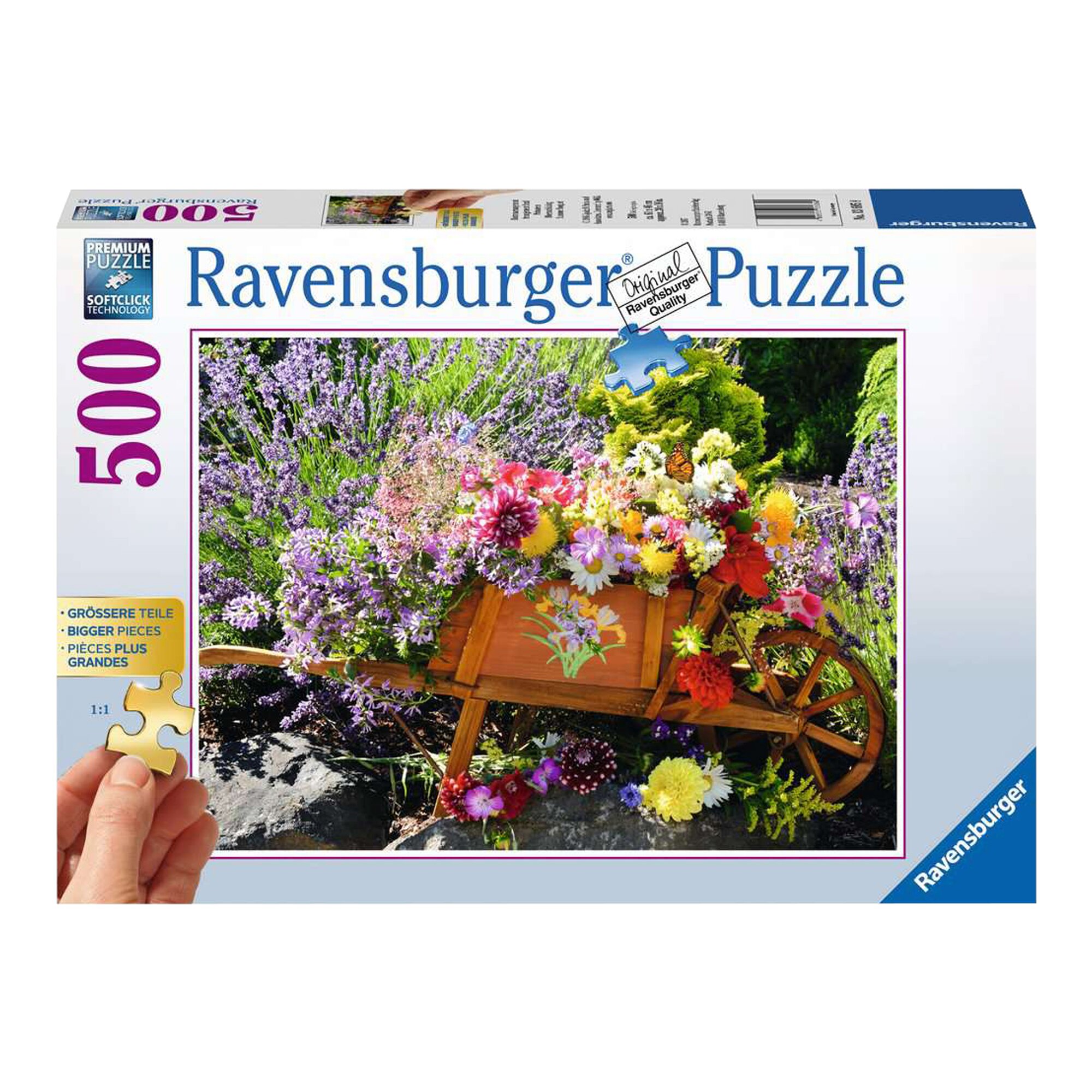 Image of Puzzle "Blumenarrangement", 500 Teile