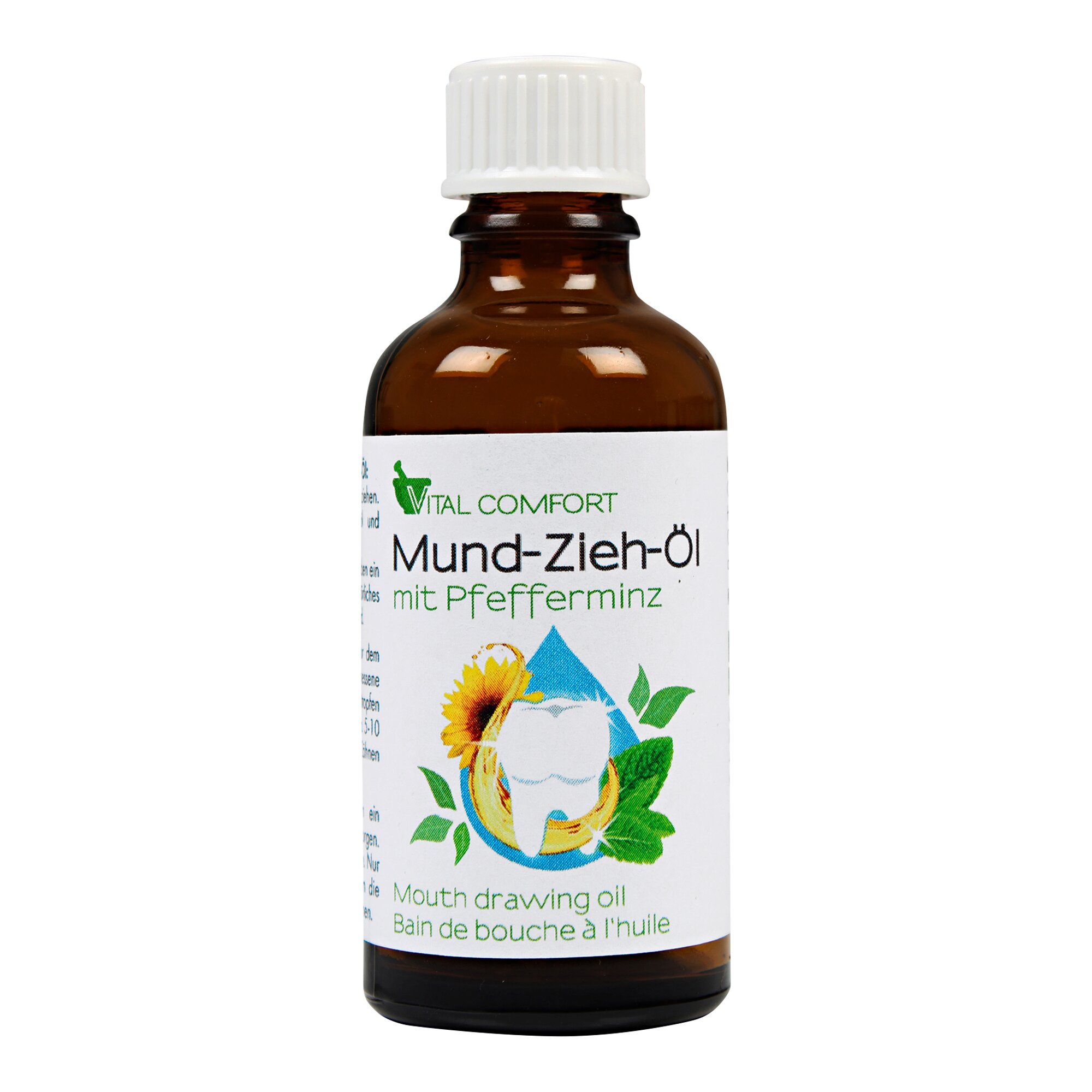 Image of Mund-Zieh-Öl Pfefferminz, 50 ml