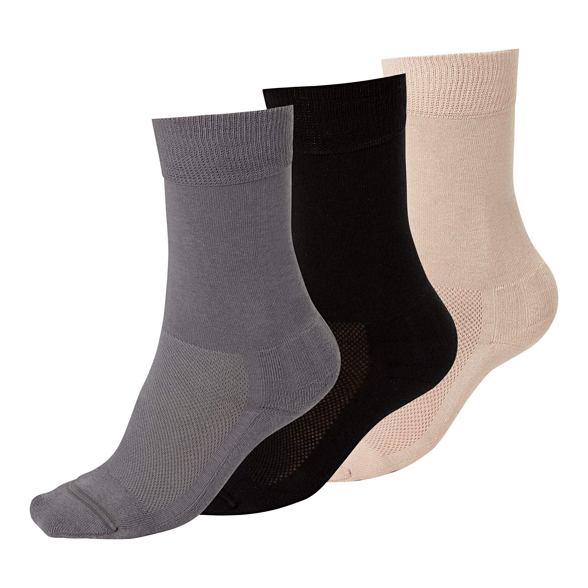 Image of Venenfreund "Socken", 2 Paar, Größe: 2, grau