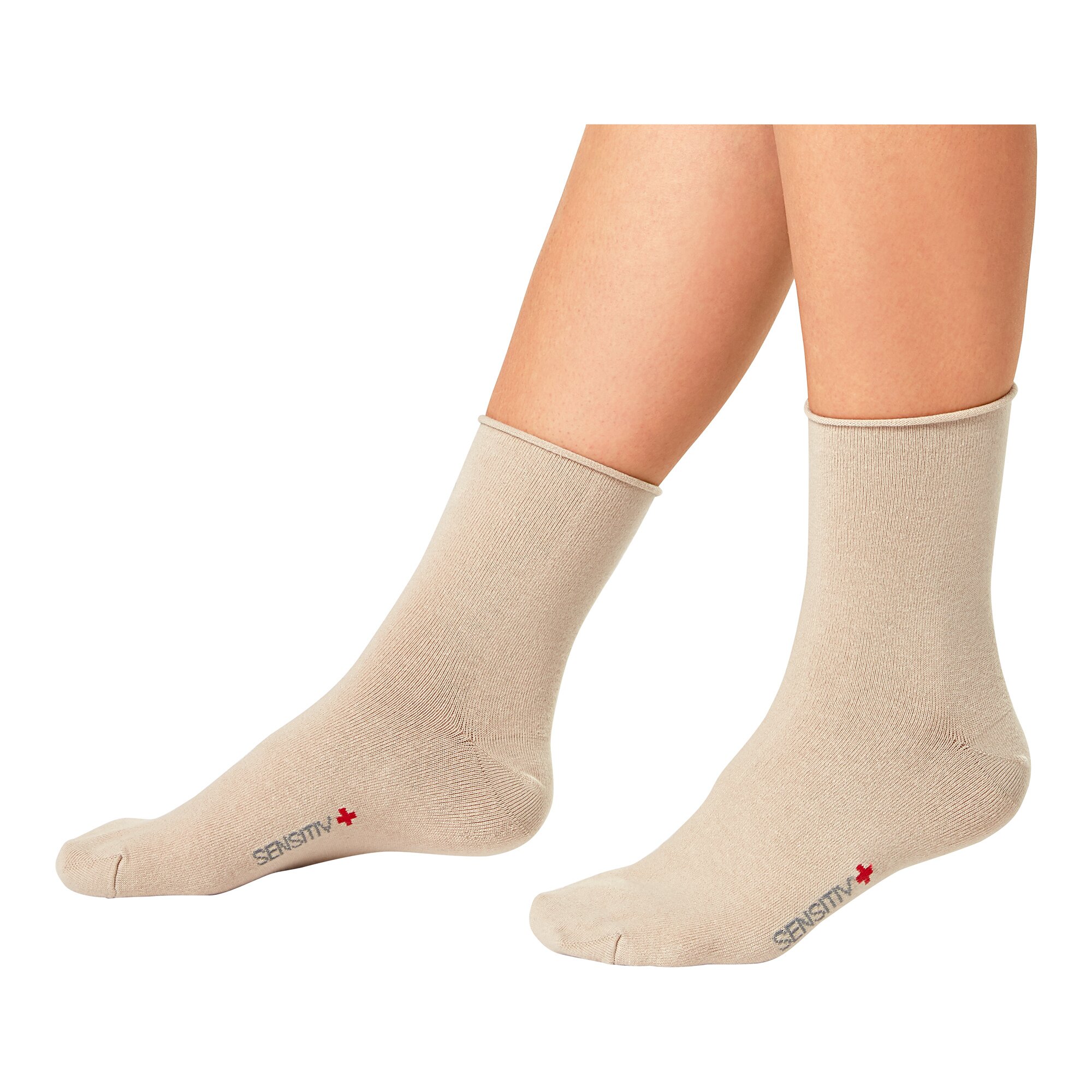 Sensitiv-Socken, Größe: 2XL, beige