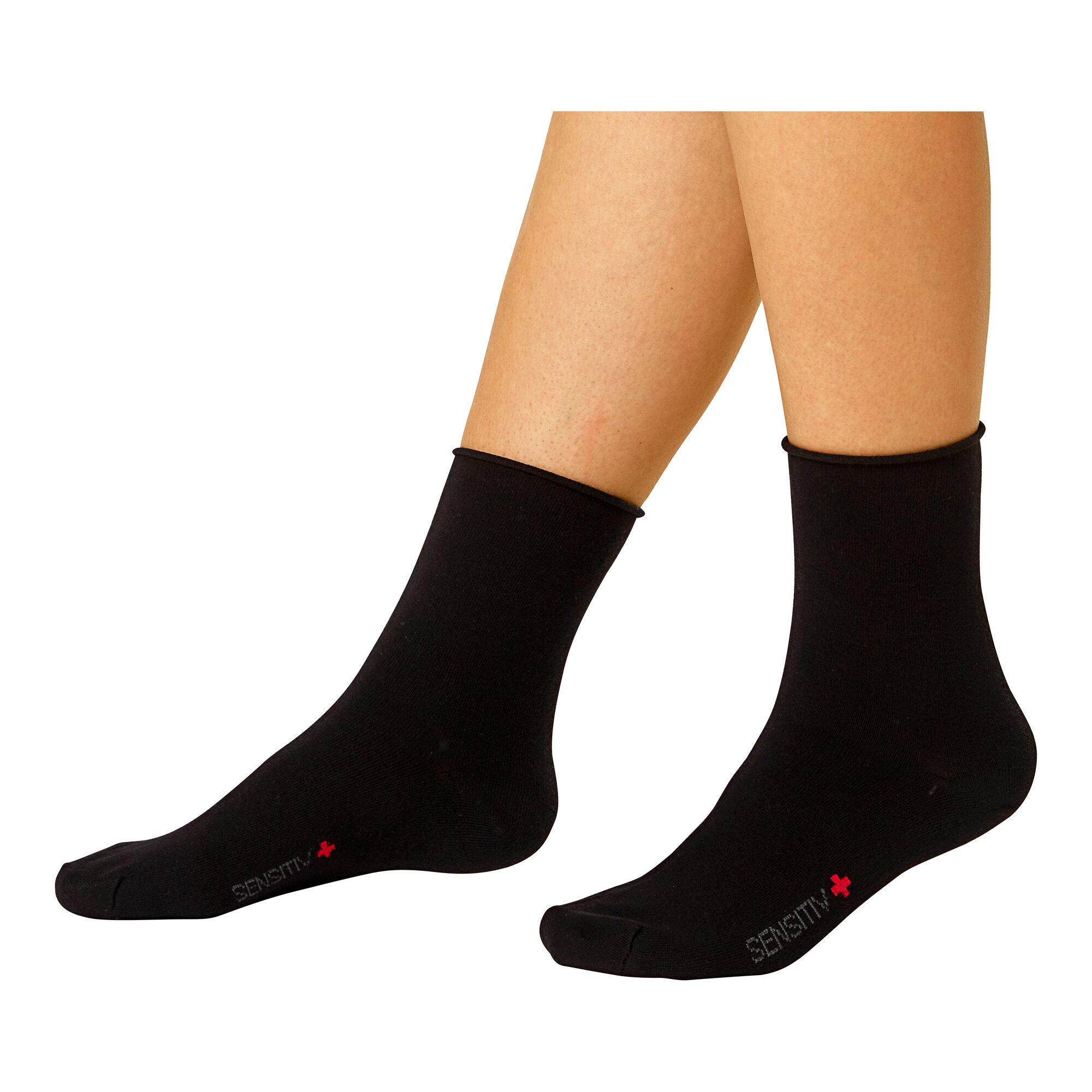 Sensitiv-Socken, Größe: XL, schwarz