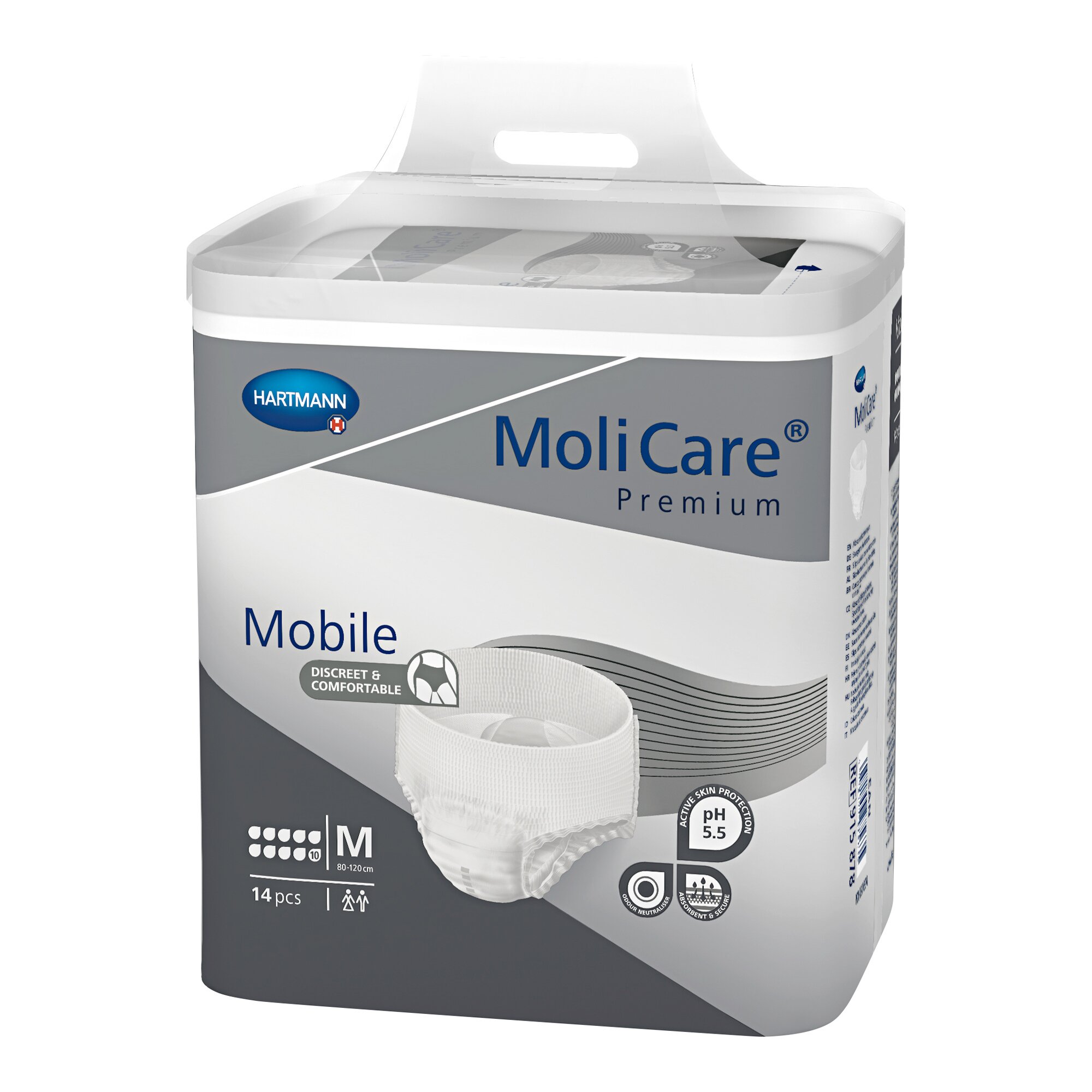 MoliCare Premium Mobile, Saugleistung 2600 ml, 14 Stück, Größe: M