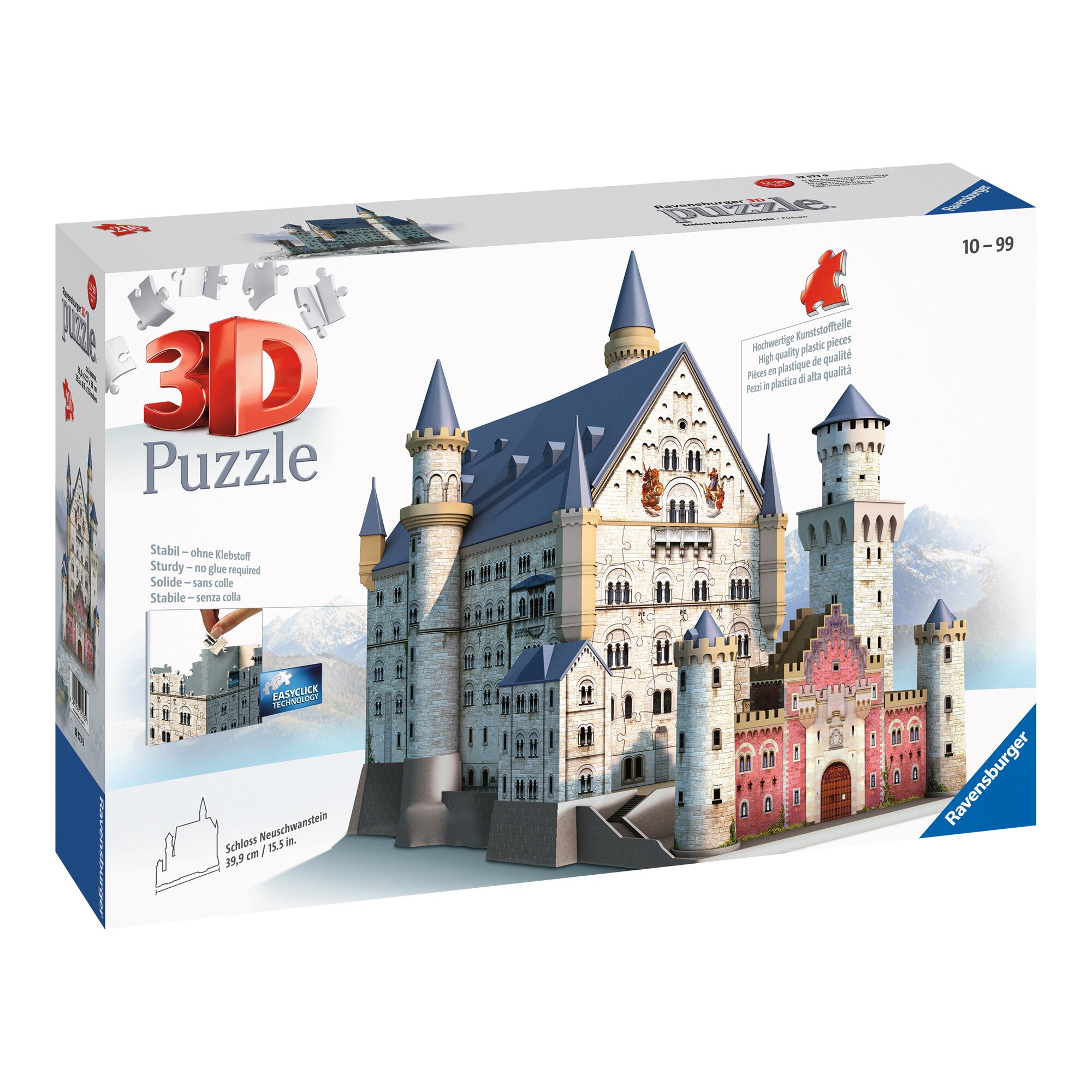 Image of 3D Puzzle "Schloss Neuschwanstein", 216 Teile