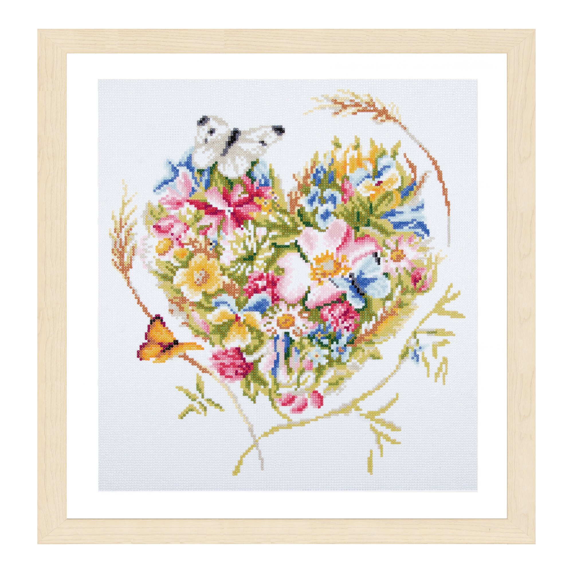 Diamond Painting Heart of Flowers