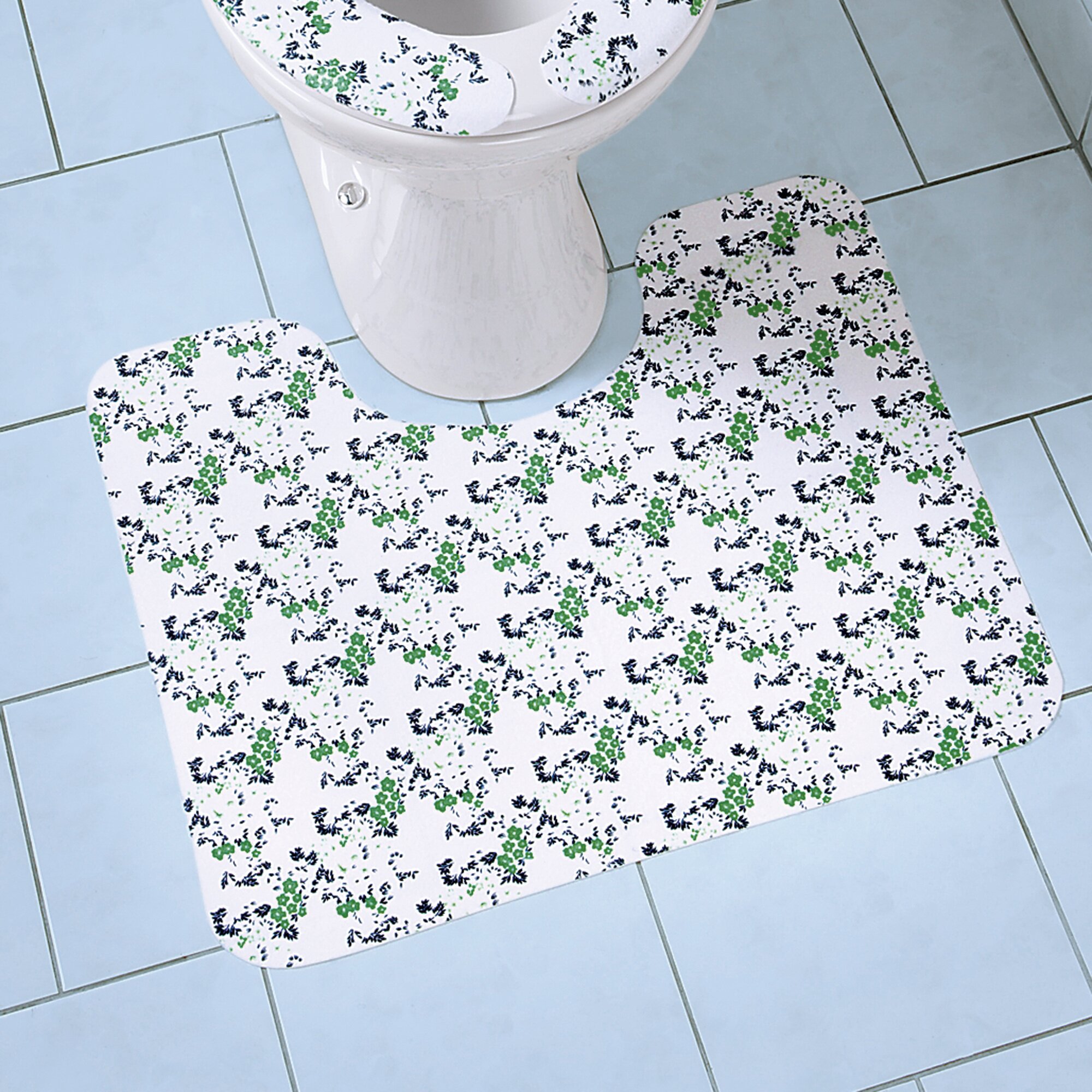 Tapis contour WC