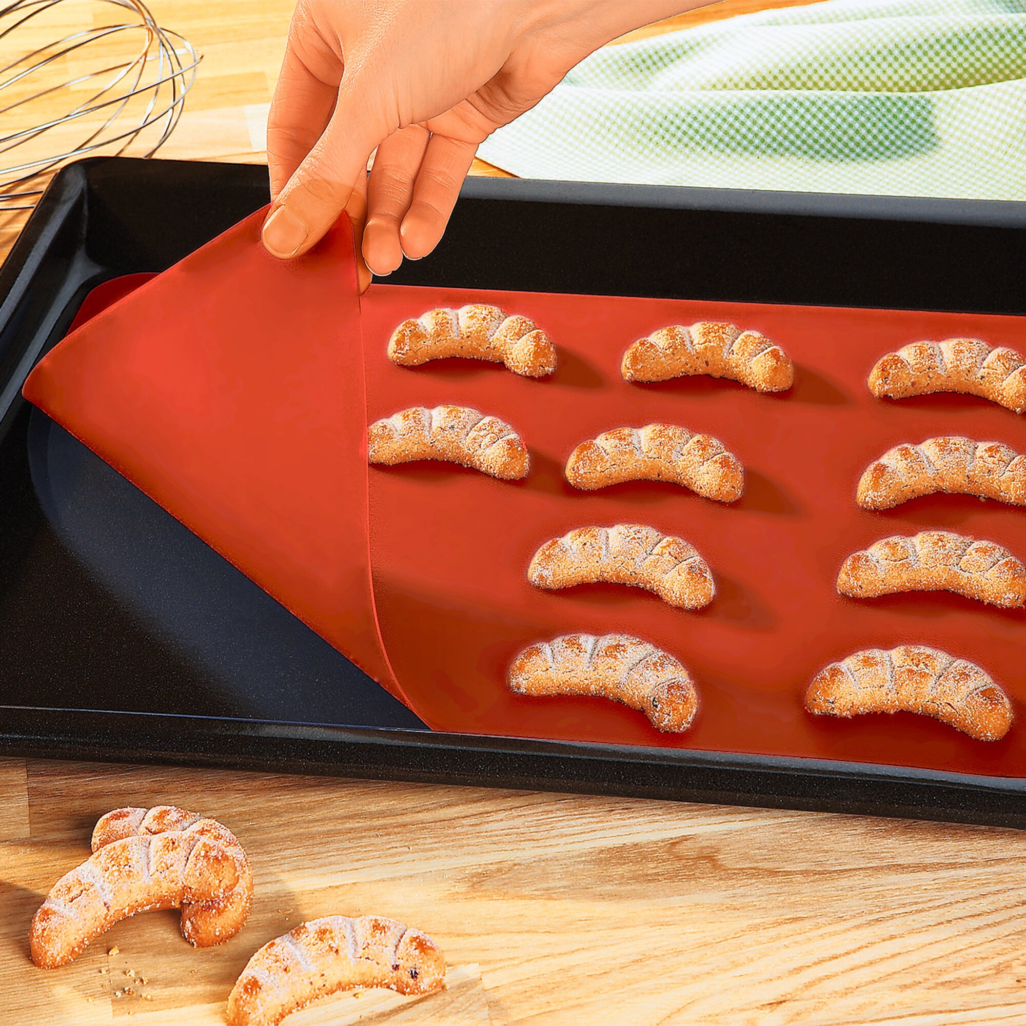 Feuille de cuisson en silicone